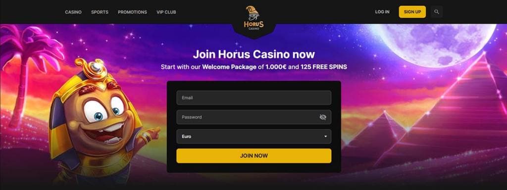 horus-casino-registration