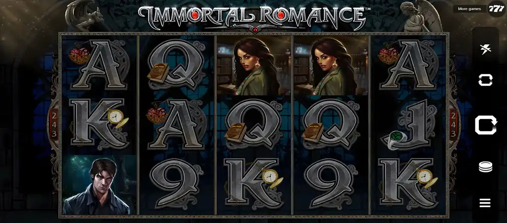 immortal romance, slot, sloty, microgaming slot