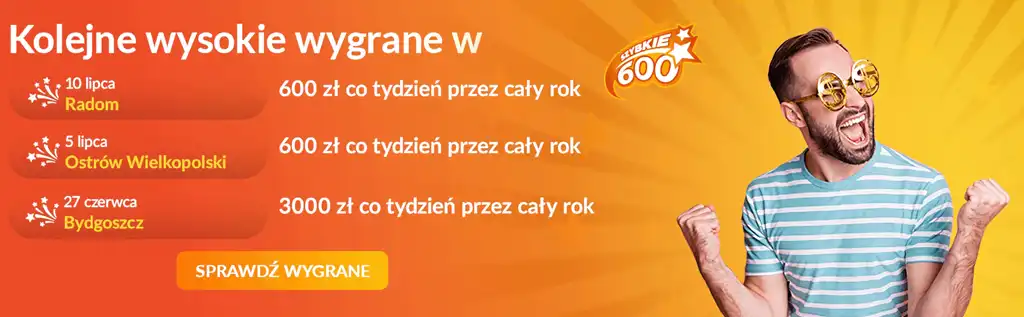 Szybkie 600, lotto, kasyno lotto online