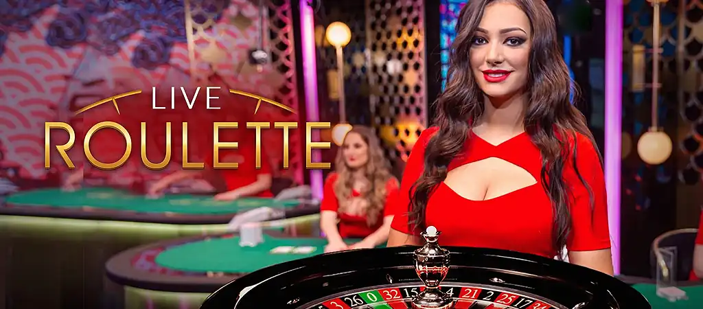 Kasyno online na żywo, live roulette, krupier