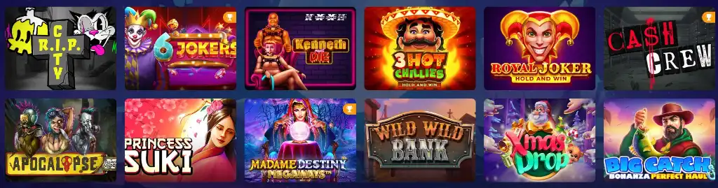 Sloty, automaty online, Stelario Casino