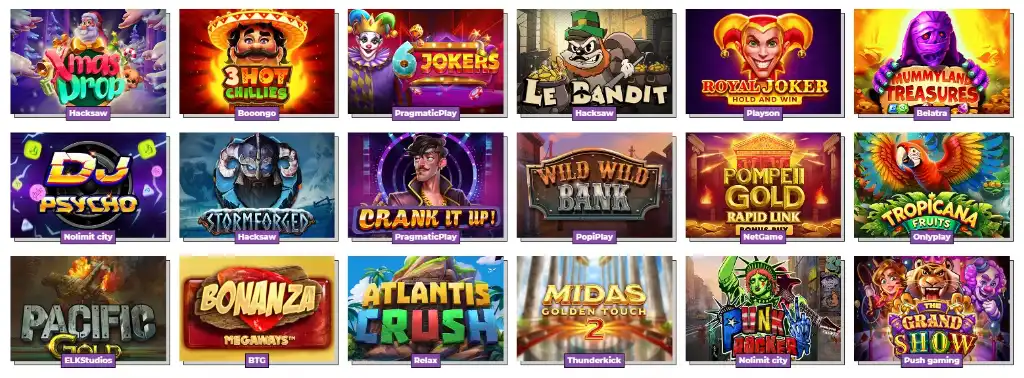 Automaty, Winstoria Casino, online slotowe