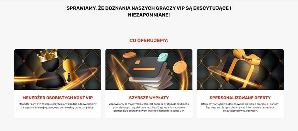 Program lojalnościowy, kasyno Rapid, VIP