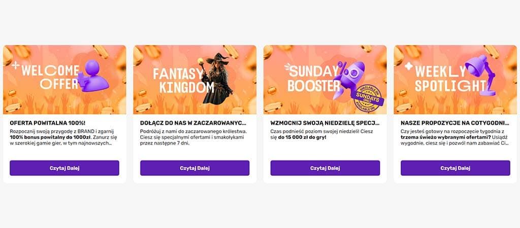 Bonusy i promocje, Fest Casino, kasyno online