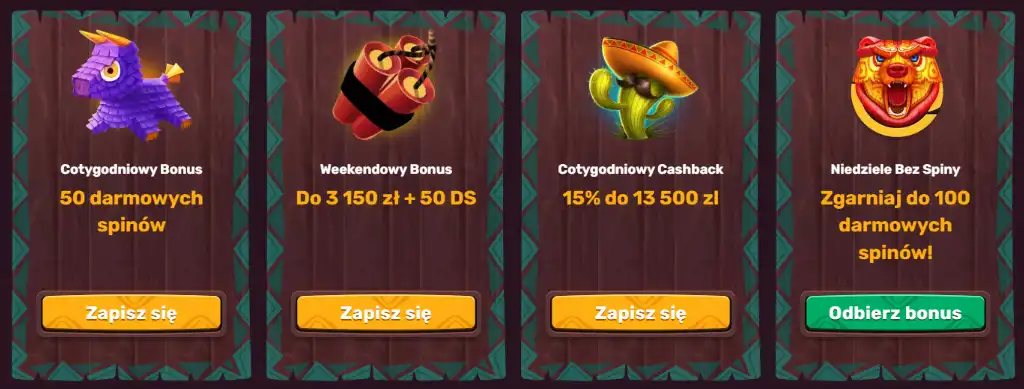 5Gringos Casino, kasyno online, wybór gier