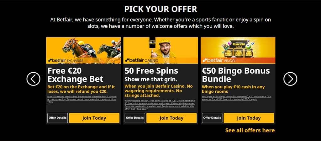 Daily Cash Drops, promocja, Betfair Casino