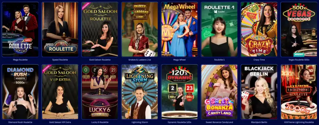 Kasyno slot, Kasyno na żywo, Wonaco Casino