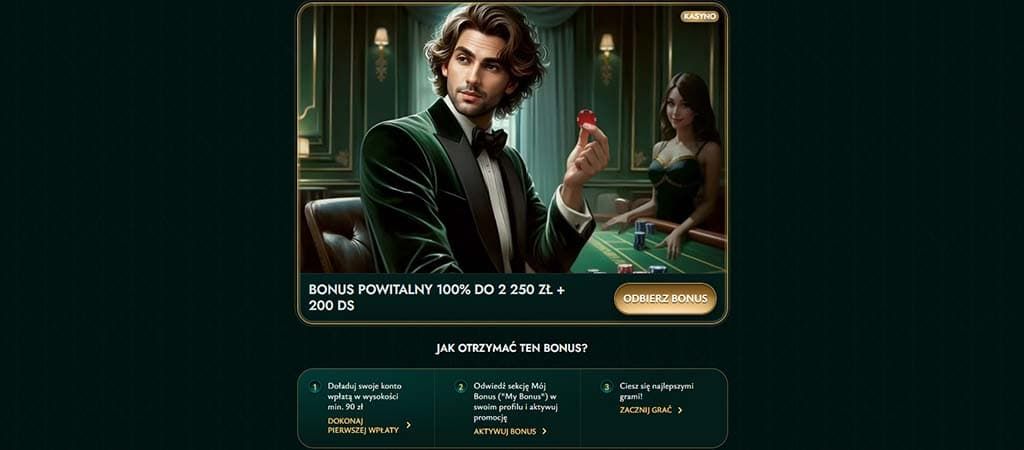 Cashed Casino, darmowych spinów, Bonus powitalny