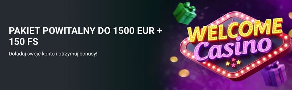 bonus powitalny, do 1500 EUR, 150 darmowych spinów, kasyno online, promocja, SpinBetter, zasil konto, odbierz bonusy