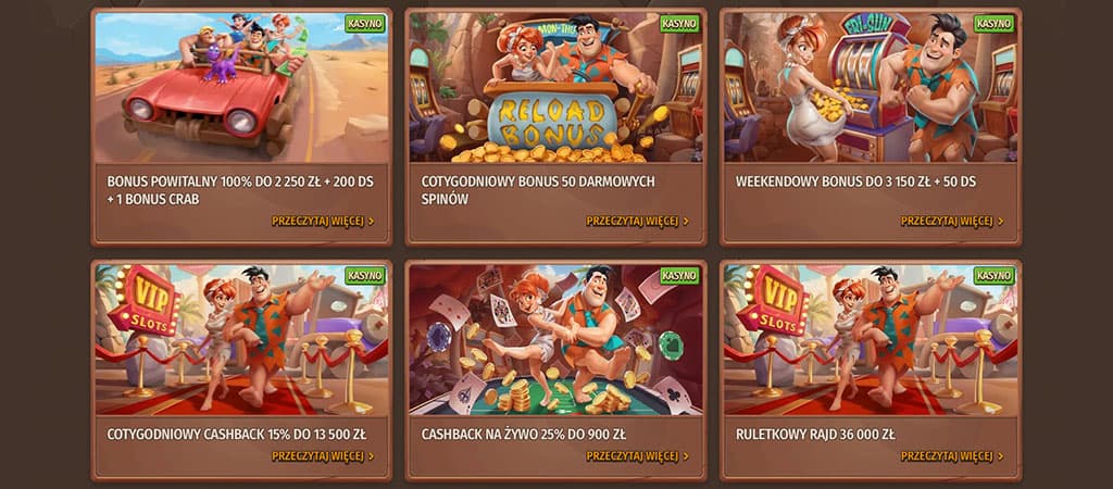 pakiet powitalny, cotygodniowy reload, weekendowy bonus, cashback, live cashback, ruletkowy rajd