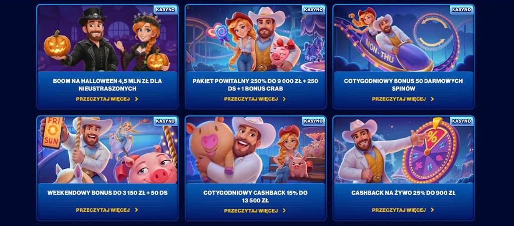 Bonusy kasynowe, Weekendowy bonus, kasyno