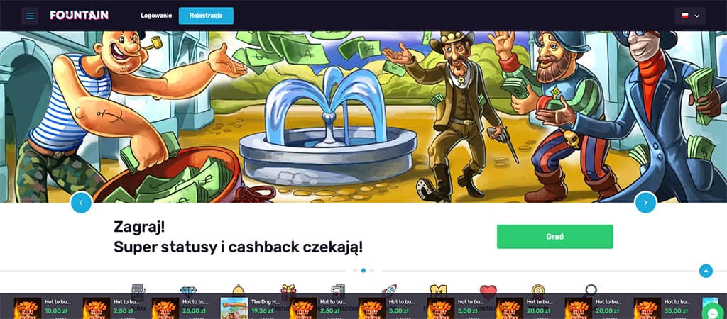 Fontan casino, Polskie Casino 2025, polskie casino
