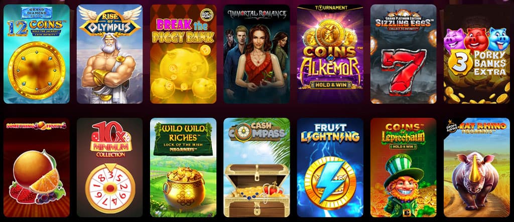 Gry w kolekcji automatów, winota casino, mobile casino