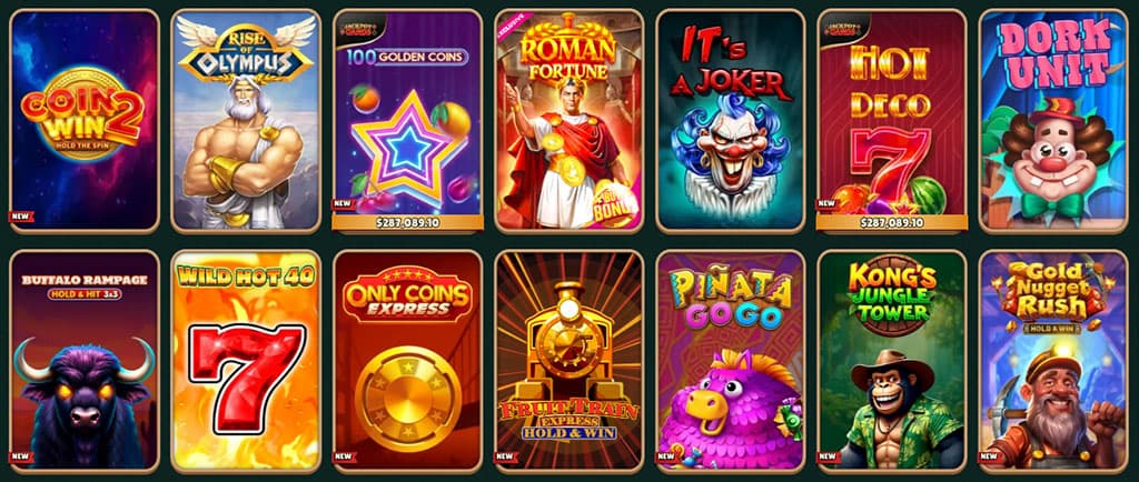 Baza Popularnych Slotów w kasynie Gokong, online casino