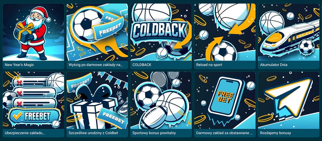 Najlepsze Bonusy i Promocje w ColdBet Kasyno, online casino