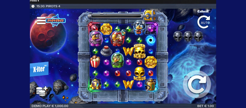 Pirots 4 od ELK Studios – Gra Slot Nowych Czasów