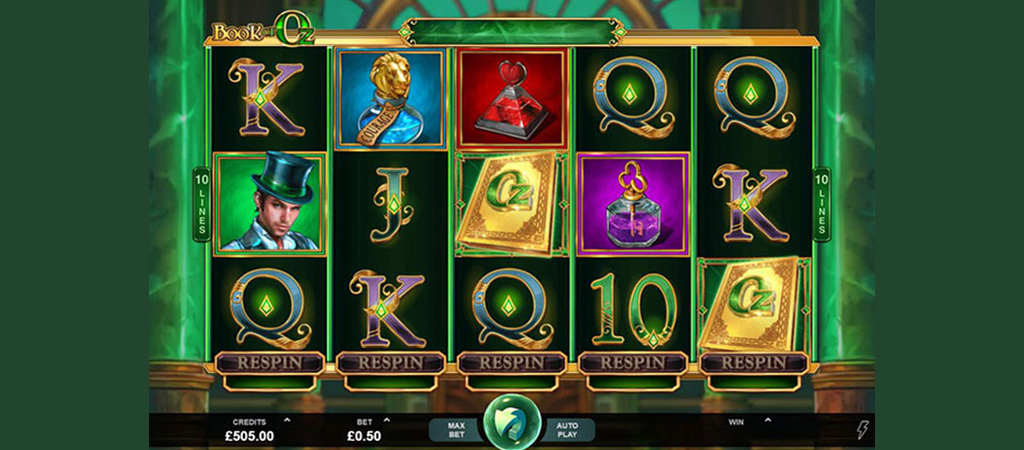 Book of Oz automat – Magiczny Slot Kasynowy w Stylu Klasyki