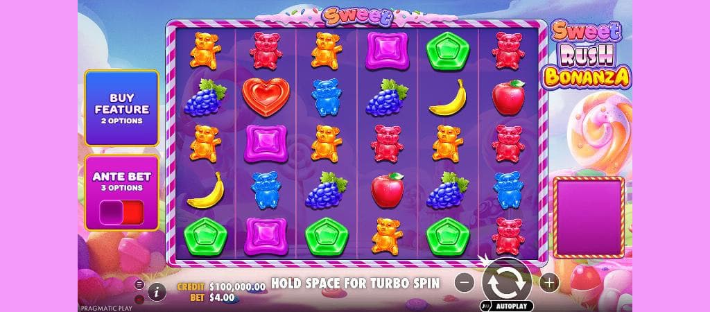 Sweet Rush Bonanza – Nadal Nowy Automat Pełen Słodkich Wygranych