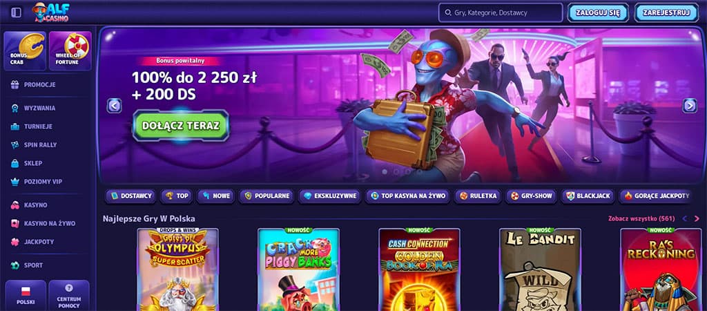 AlfCasino Online - Najnowsza Recenzja Oferty 2026
