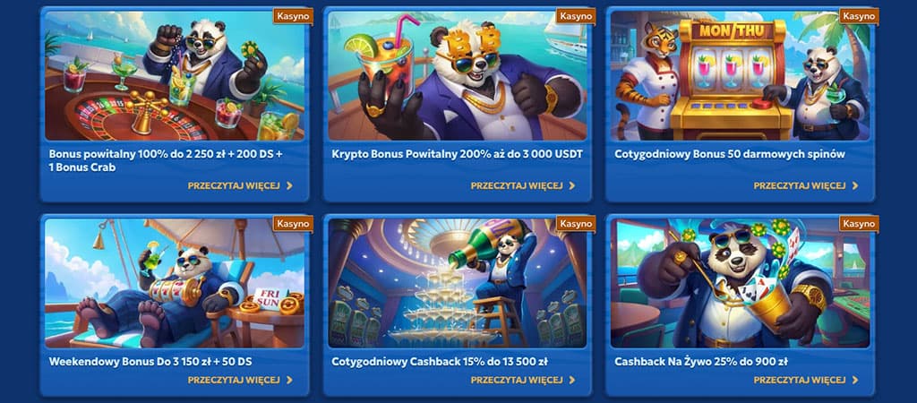 Pandido Casino, Weekendowy Bonus dla Zarejestrowanych