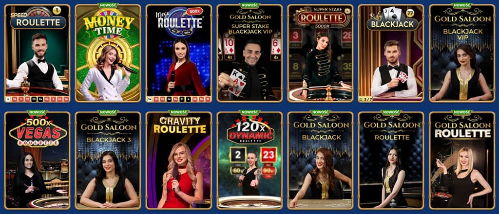 Popularne Gry Slot w Pandido Casino, Gry Stołowe w Kasynie na Żywo