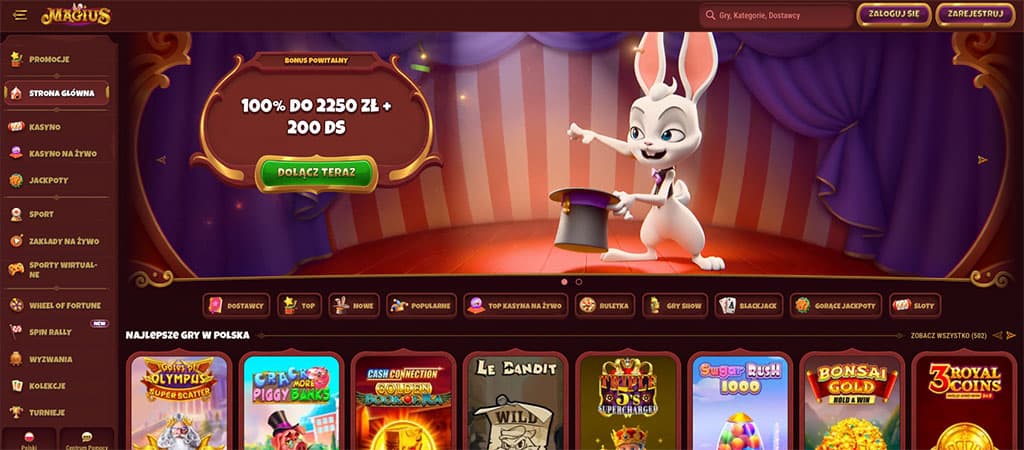 Test Magius Casino - Nowa Popozycja Wśród Kasyn Online