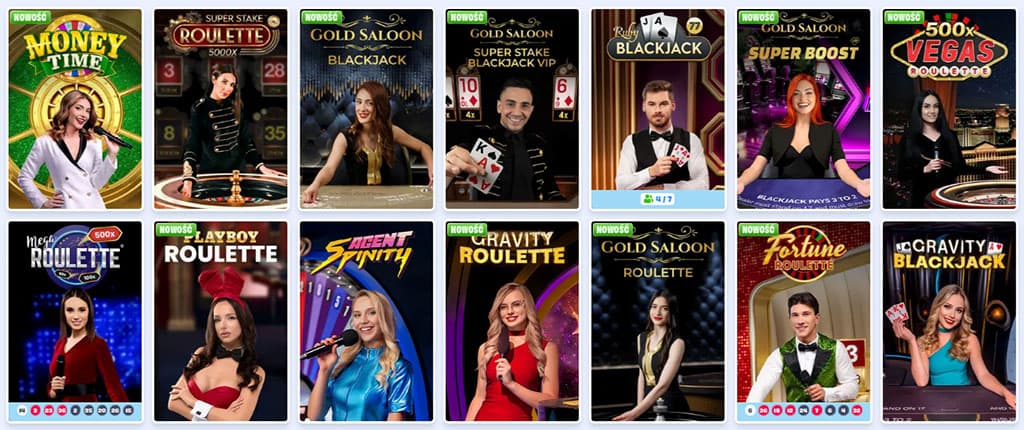 Automaty Online, Kasyno na Żywo i Zakłady Przedmeczowe