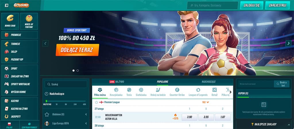 na najwyższym poziomie w Galisimo Casino