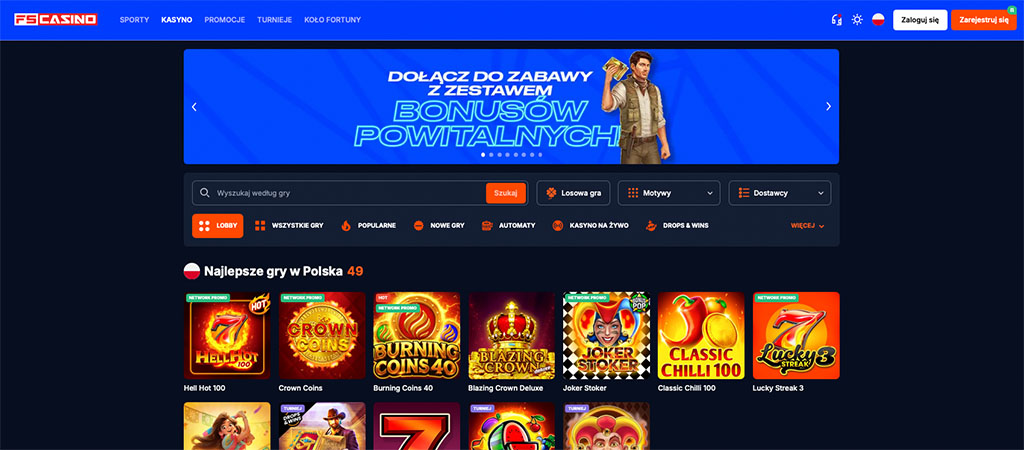 Kompletny Przewodnik dla Graczy, Kasyno Online FSCasino