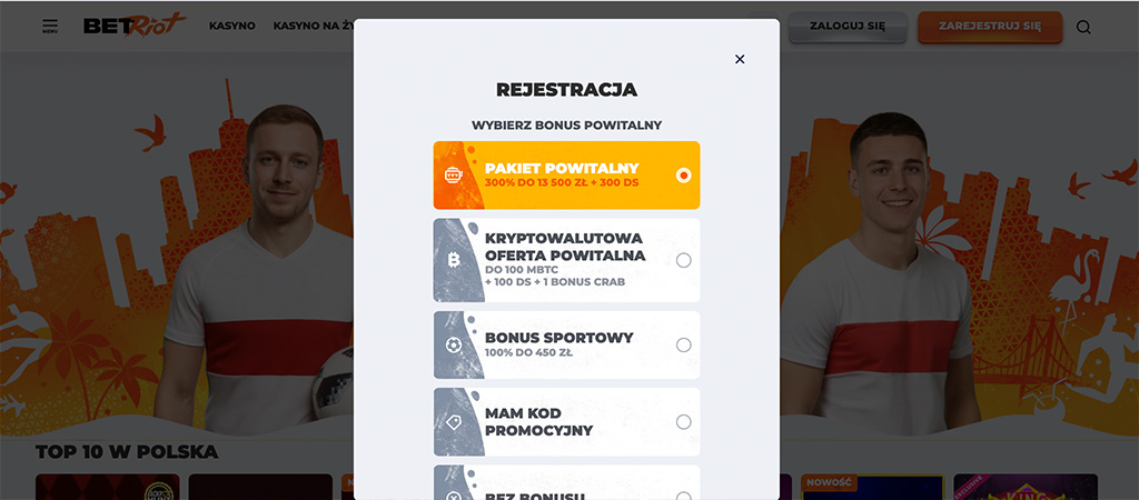 Betriot Casino Online, Kasyno na Żywo