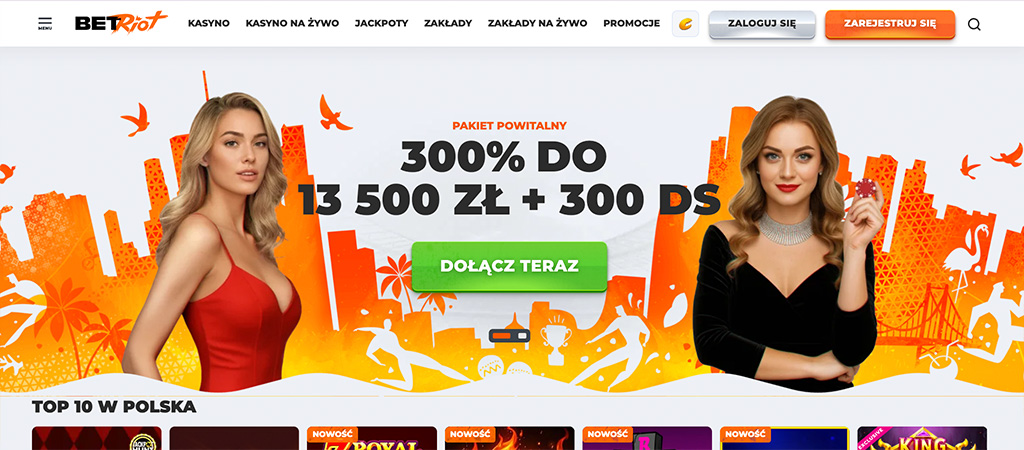 Betriot Casino, online casino, Polskie kasyno
