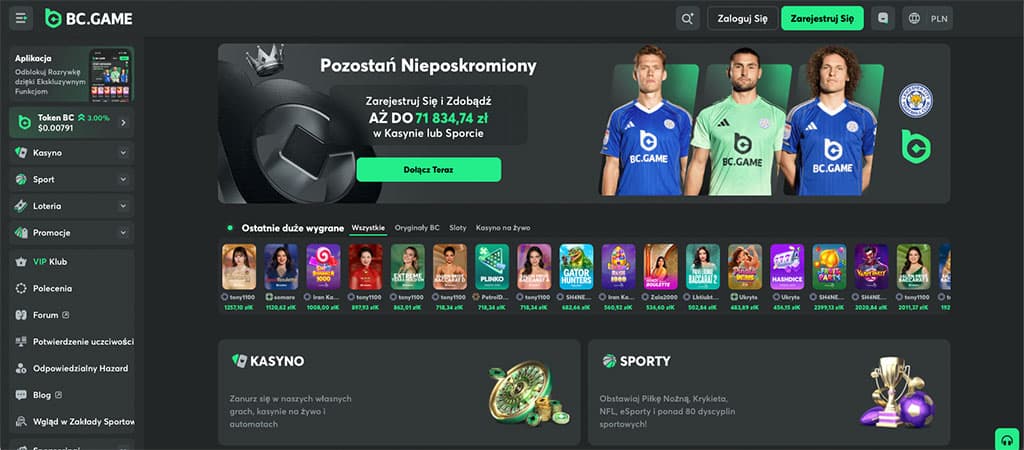 BC Game Casino, kasyne, online casino