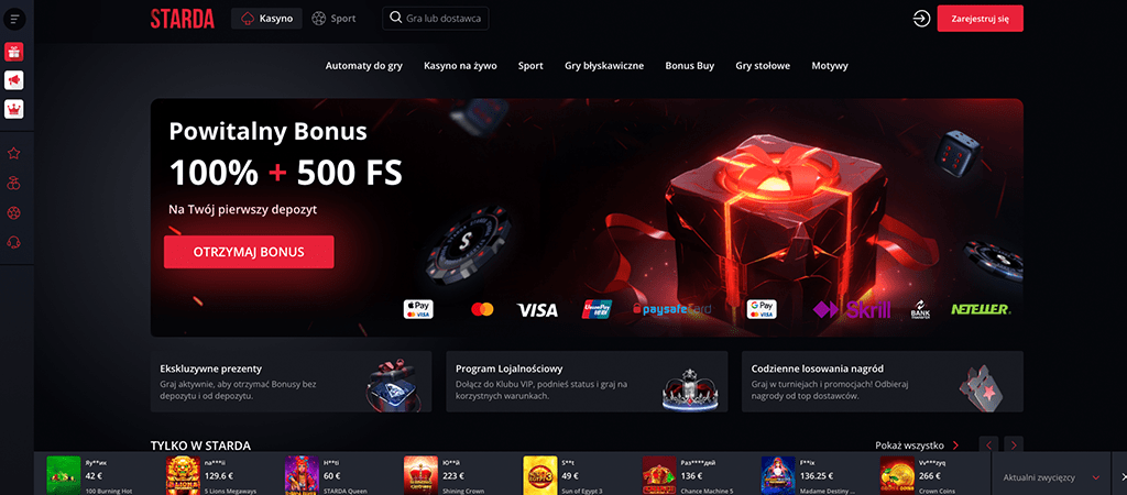 Kasyna Starda Casino, Polskie Casino