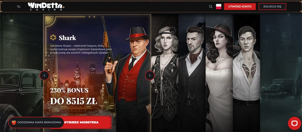 Windetta Casino w Gangsterskim Stylu