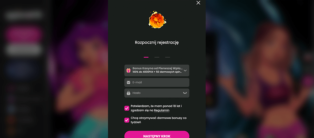 Rejestracja na Spinaro Casino, online casino