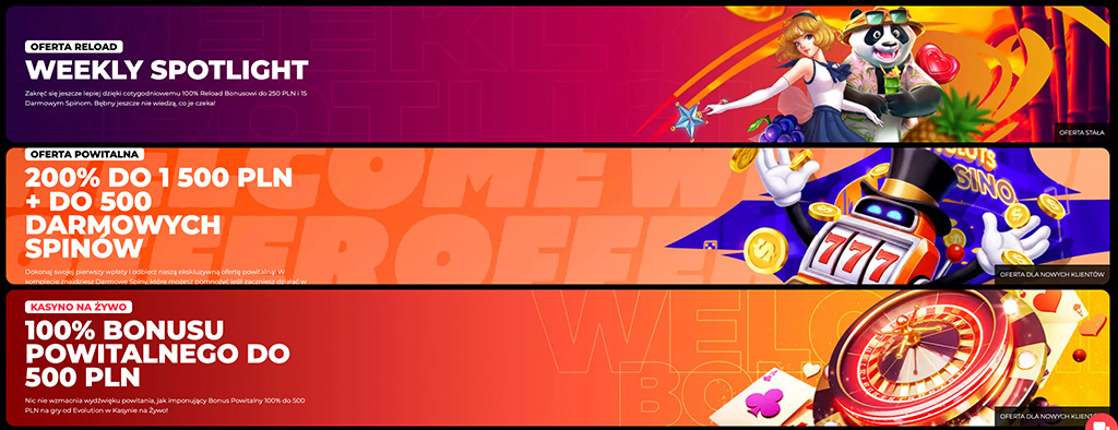 Hot Slots Casino, Reload bonus w kasynie HotSlots