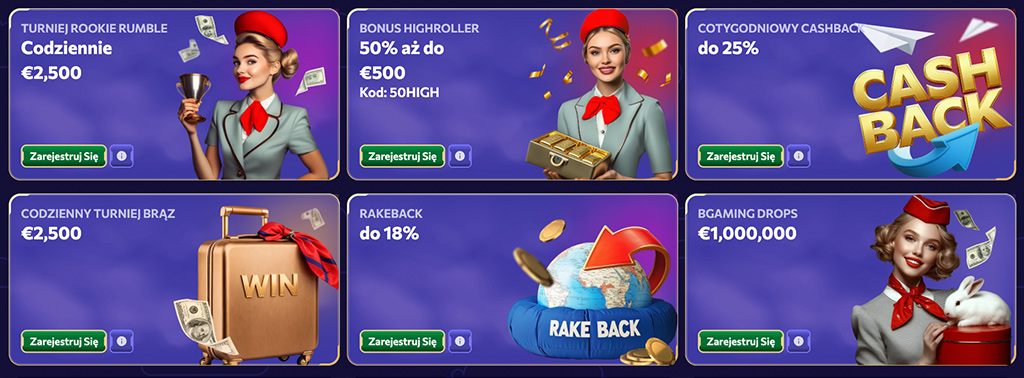 Cykliczne Promocje dla Graczy w Kasynie Internetowym Winairlines