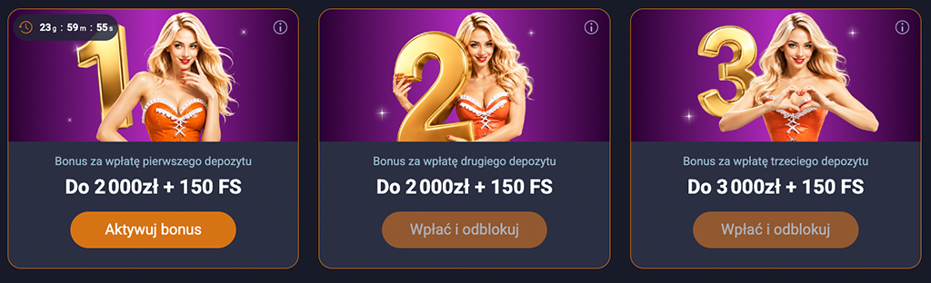 Vox Casino, Bonus Powitalny, mobile casino