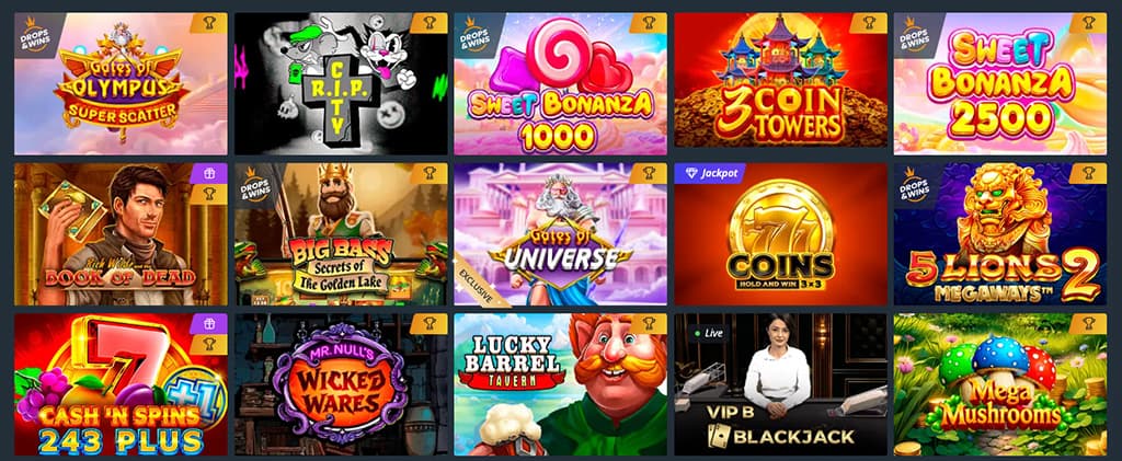 Gry i Automaty, Jet Casino, sloty, automaty online